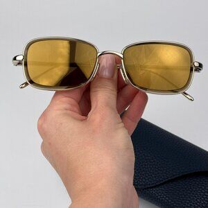 Loewe LW40159U 32G ANAGRAM Women NEW AUTHENTIC Sunglasses Gold